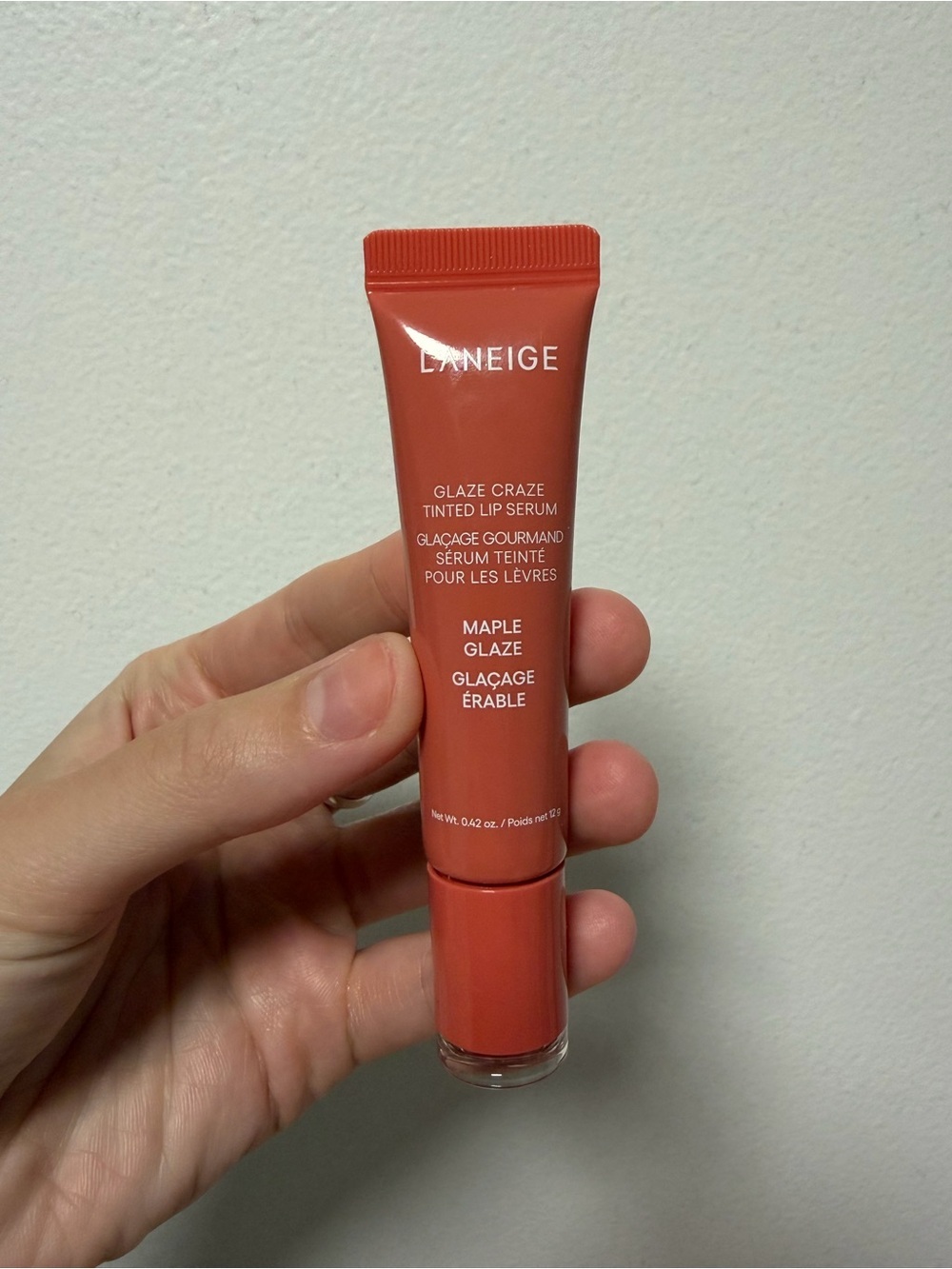 LANEIGE Glaze Craze Tinted Lip Serum - Maple Glaze Coral-Terracotta